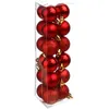 Image de Lot de 18 Boules de Noël Colorama 3cm Rouge