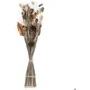 Image de Fagot de fleurs séchées - ATMOSPHERA - H100 cm - Gris naturel - Objets décoratifs - Intérieur