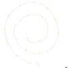 Image de Guirlandes Anya 20 microLED à pile argent blanc chaud L190cm - Atmosphera Créateur dintérieur