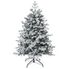 Image de Sapin de Noël Neige Artificielle 150cm Yukon - Pied Métal - Feeric Lights & Christmas