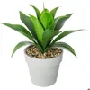 Image de Aloe vera artificiel H34cm - Atmosphera createur dinterieur
