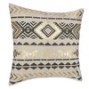 Image de Housse de coussin Etnik gris 40x40cm - Atmosphera Créateur dintérieur