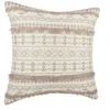 Image de Housse de coussin tuftée Etnik beige 40x40cm - Atmosphera createur dinterieur