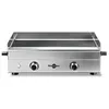Image de Plancha gaz - KRAMPOUZ - Design Double PFDS2MA KR - 4000 W - Inox - 2 brûleurs