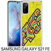 Image de Coque de téléphone - Samsung Galaxy S21 FE - Silicone TPU - Rossi 46 Waves