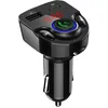 Image de Chargeur voiture USB A+C - Bigben - 25W - Transmetteur FM - Noir - Mains libres