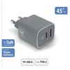 Image de Chargeur secteur - Force Power - 45W - USB A + C - Plastique recyclé - Charge rapide