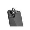 Image de Protecteur dobjectif de caméra pour iPhone 15/15Plus - FORCE GLASS - Ultra-résistant 9H+ - Noir