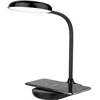 Image de Chargeur pour téléphone mobile Bbc induction 15W + lampe de table Glo Noir