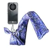 Image de Bandoulière Foulard Amovible pour Smartphone Universel Motif Bandana Force Case Bleu