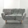 Image de Plaid Flanelle Ultra Douce Flanou Gris   125 x 150 cm