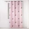 Image de Rideau à  illets Petite Princesse 140x260cm Rose