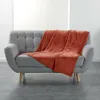 Image de Plaid - FLANOU - Terracotta - 125 x 150 cm - Flanelle - Doux et Tendance