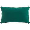 Image de Coussin Déco Uni Linette 30x50cm Émeraude
