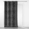 Image de Rideau occutant 140 x 240 cm en velours relief Analia Anthracite