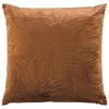 Image de Coussin Déco Velours Analia 50x50cm Camel