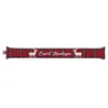 Image de Boudin Bas de Porte Heidi 80cm Gris & Rouge