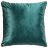 Image de Coussin Déco Velours Noria 45x45cm Bleu Pétrole