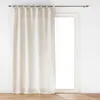Image de Rideau voilage Pauline 140 x 240 cm beige polyester-lin à passants