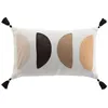 Image de Coussin Déco Pompons Lumis 30x50cm Multicolore