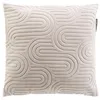Image de Coussin dehoussable compresse 45 x 45 cm velours devore pila Sans