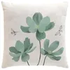 Image de Coussin - DOUCEUR DINTÉRIEUR - Modèle compresse - 45x45 cm - Déhoussable - Vert - Palmiflore