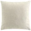 Image de Douceur dIntérieur   Coussin déhoussable 45x45 cm Velours relief Swing Naturel (Beige)