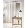 Image de Voilage oeillets métal 240cm HELIOS lin