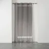 Image de Voilage - HOME MAISON - Métallisées - Gris/Argent - 140 x 240 cm - Léger et lumineux