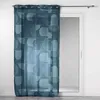 Image de Rideau Voilage à  illets Esquisse 140x240cm Bleu