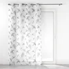 Image de Rideau Voilage à  illets Imprimé Envolia 140x240cm Blanc