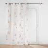 Image de Panneau a oeillets 140 x 280 cm voile sable imprime metallise joyce Or Rose