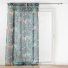 Image de Voilage a oeillets 140 x 240 cm voile sablé Tilda Vert