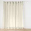 Image de Voilage à oeillets grande largeur 300 x 240 cm voile tissé Carlin