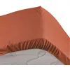 Image de Drap housse uni - DOUCEUR DINTERIEUR - 140x190 cm - Percaline - Rouge