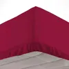 Image de Drap Housse en Coton Biolina 180x200cm Bordeaux