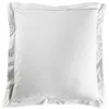 Image de Taie doreiller carrée 63x63 cm - 100% coton - Blanc