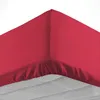 Image de Drap housse - DOUCEUR DINTERIEUR - 90x190 cm - 100% coton - Bonnet 30 cm - Bordeaux