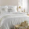 Image de Housse de Couette 240 x 220 cm   Coton 57 Fils + 2 Taies d Oreiller   Margaux