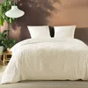 Image de Parure de lit Heltie Ivoire 260x240 - Douceur Dintérieur