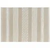 Image de Tapis Déco Blanca 120x170cm Naturel & Blanc