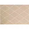Image de Tapis dintérieur rectangle tissé Damira - Beige - 160 x 230 cm