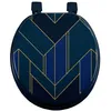 Image de Abattant WC Imprimé Achille 47cm Vert & Bleu