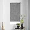 Image de Store Enrouleur Japonais - HOME MAISON - 90 x 180 cm - Tamisant - Feuillages Exotiques - Gris