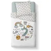 Image de Housse de couette enfant 140x200 cm - Kids Kool 1.11 - Motifs - Bleu - Naturelle