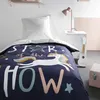 Image de Housse de couette enfant 140x200 cm avec 1 taie doreiller 63x63 cm Parure de lit Coton Kids Kool 1.13