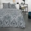 Image de Parure de lit imprimé SUNSHINE AUDE - TODAY - Bleu 220x240 cm