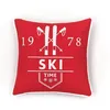 Image de Coussin déhoussable carré CHARME - TODAY - Rouge 40x40 cm