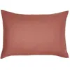 Image de Taie doreiller TODAY Essential - 50 x 70+5 cm - 100% Coton uni - Terracotta