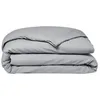 Image de Housse de couette TODAY Essential - 220 x 240 cm - 2 personnes - 100% Coton uni - Acier